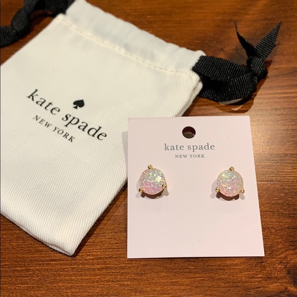 🆕Kate Spade NY Sparkle Gumdrop Stud Earrings NWT - Picture 6 of 6